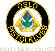 Oslo Pistolklubb, konkurranse, trening, skytebaner, stevner
